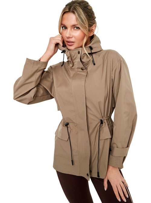 Veste de sport coupe-vent à capuche tech st8 - Kiabi Veste de sport coupe-vent à capuche tech st8 - Kiabi