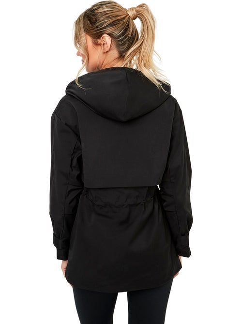 Veste de sport coupe-vent à capuche tech st8 - Kiabi Veste de sport coupe-vent à capuche tech st8 - Kiabi