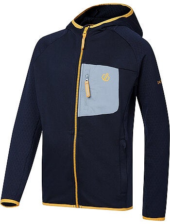 Veste de sport extensible à capuche motif/style bicolore expedition - dare 2b