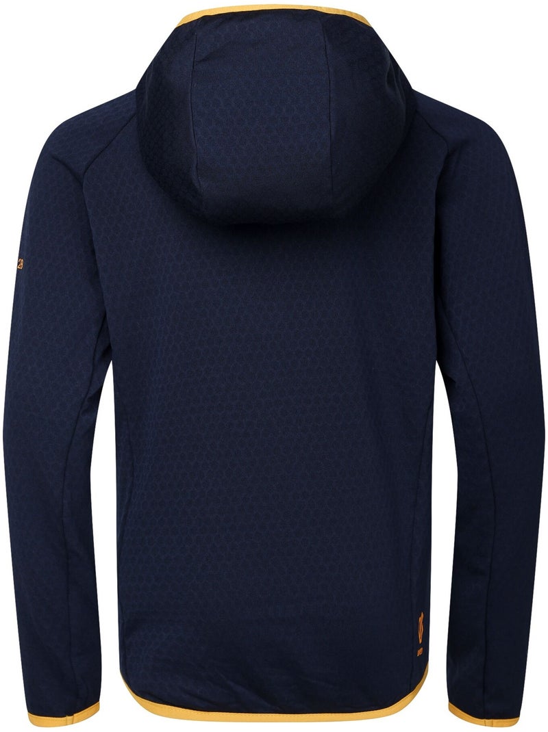 Veste de sport extensible à capuche motif/style bicolore expedition - dare 2b Bleu marine - Kiabi