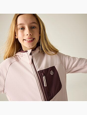 Veste de sport extensible à capuche motif/style bicolore expedition - dare 2b