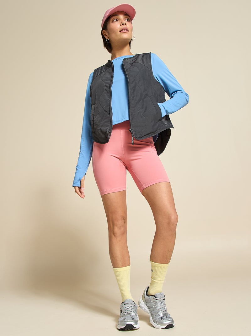 Veste de sport sans manches - (ekstract) Noir - Kiabi