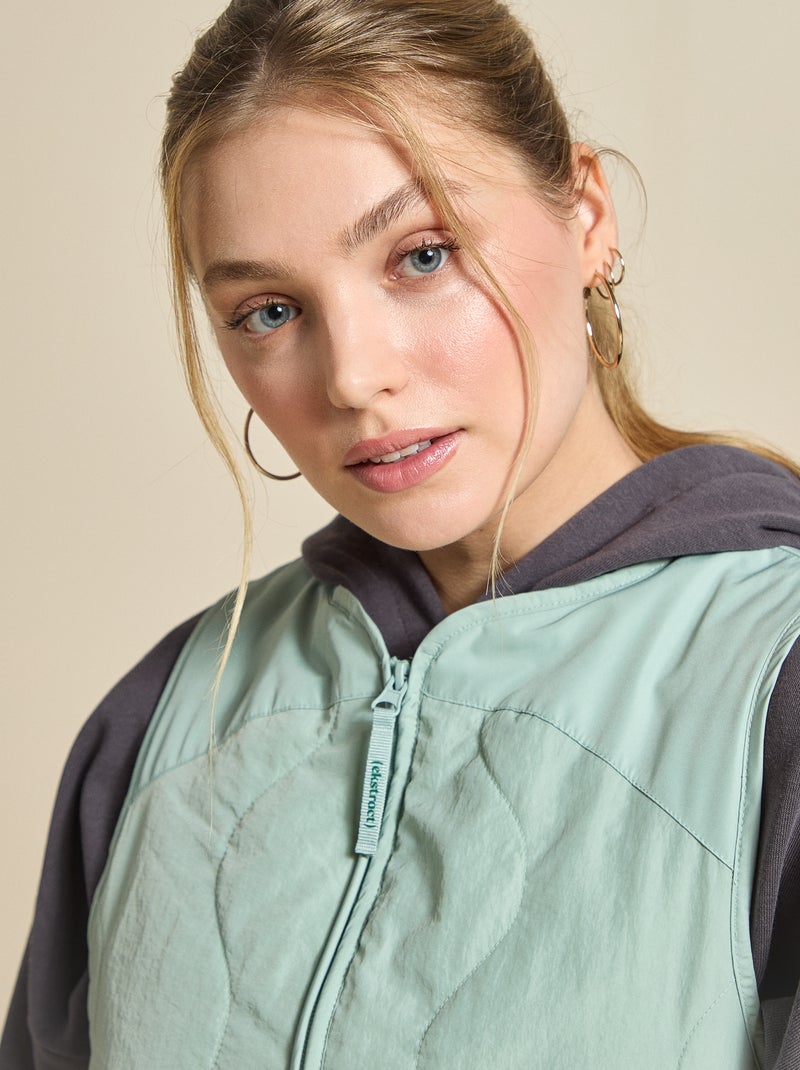 Veste de sport sans manches - (ekstract) Vert - Kiabi