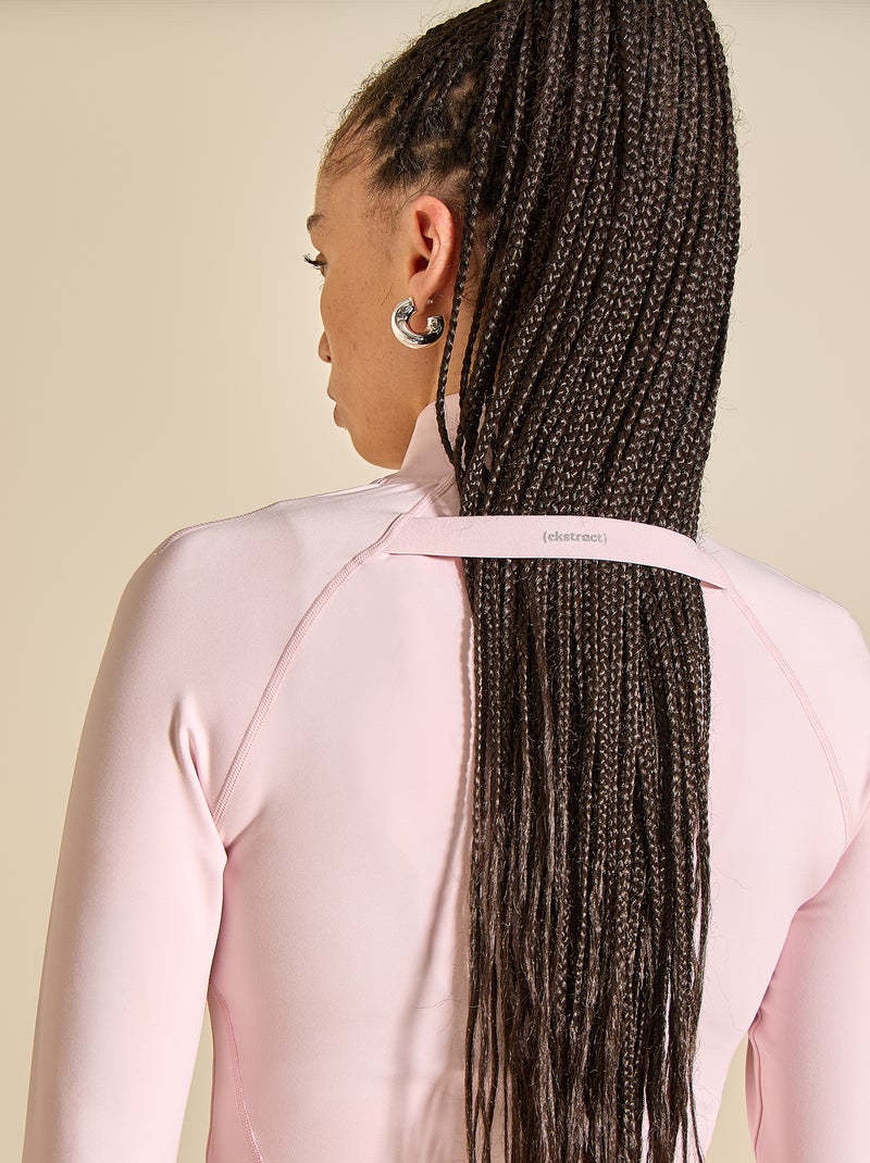 Veste de sport zippée - (ekstract) Rose - Kiabi
