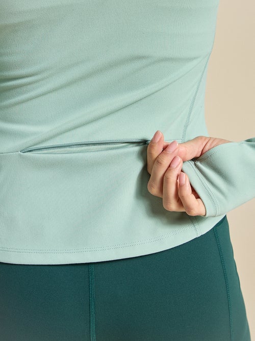 Veste de sport zippée - (ekstract) - Kiabi