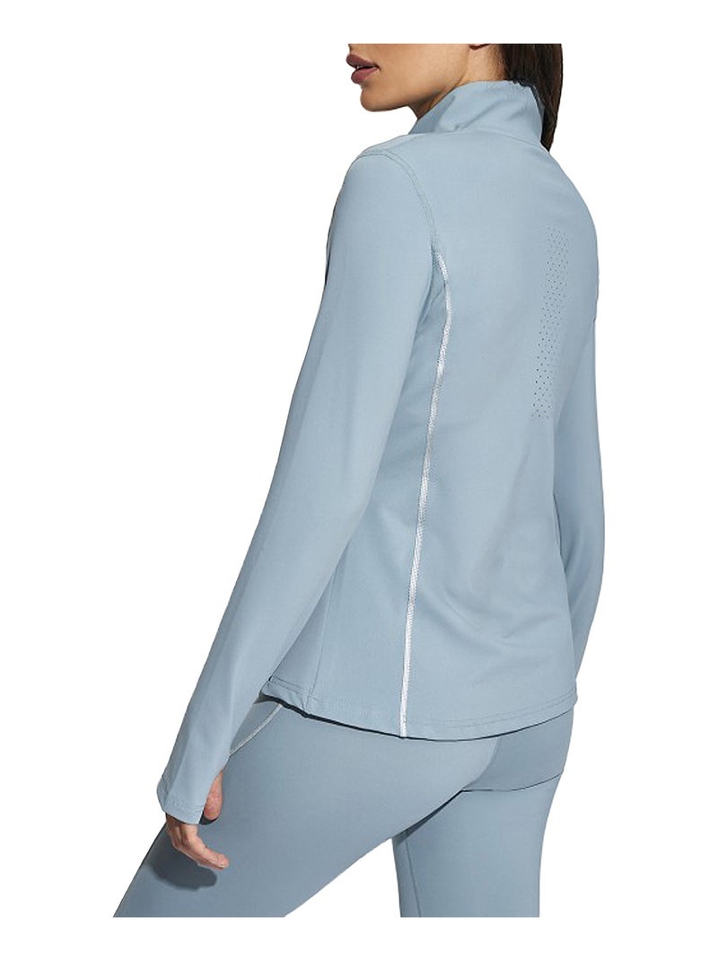 Veste de sport zippée manches longues Tech ST4 Vert - Kiabi