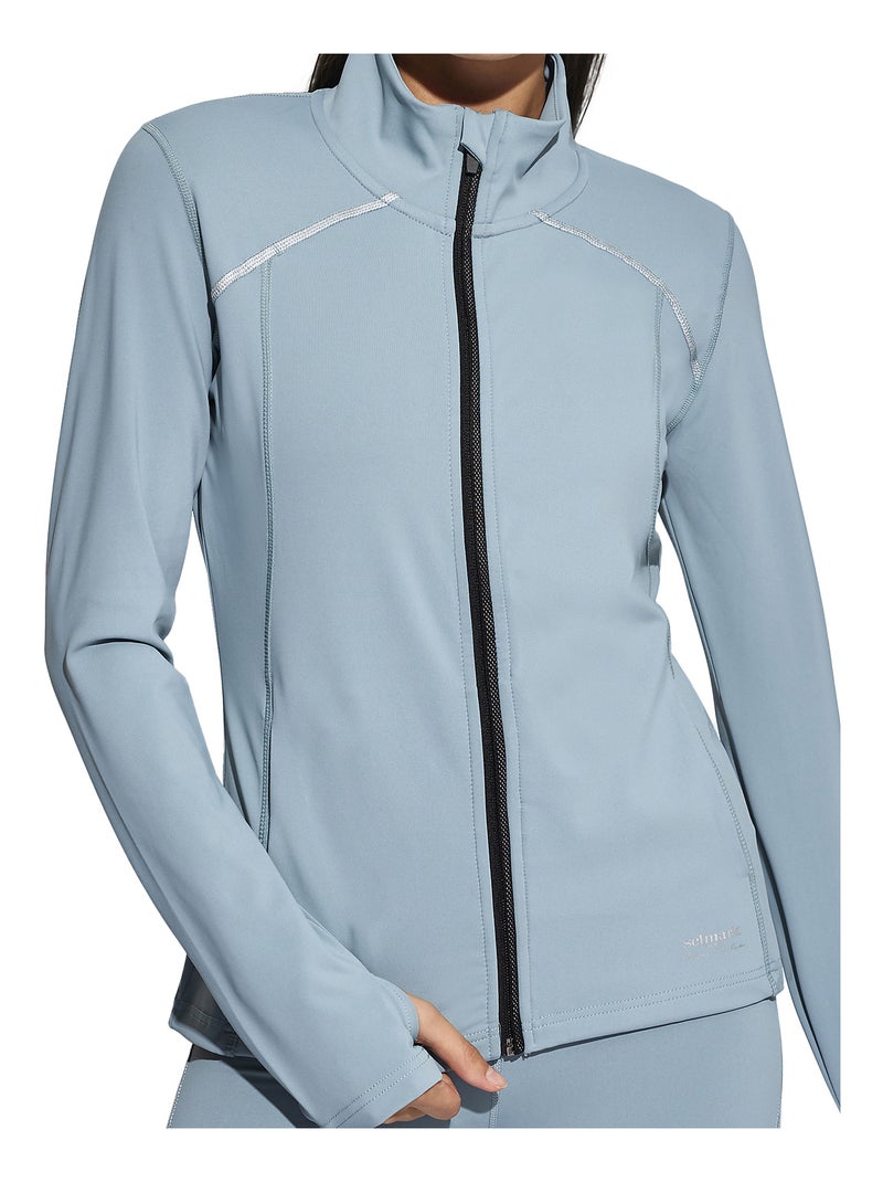 Veste de sport zippée manches longues Tech ST4 Vert - Kiabi