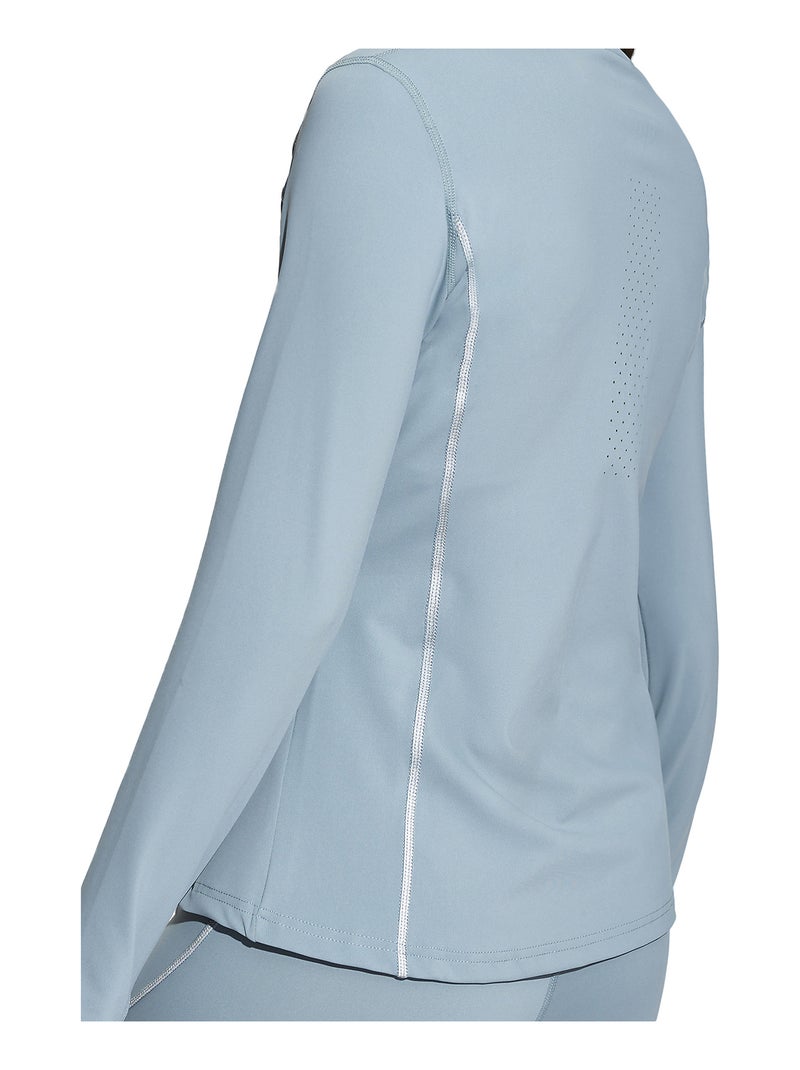Veste de sport zippée manches longues Tech ST4 Vert - Kiabi