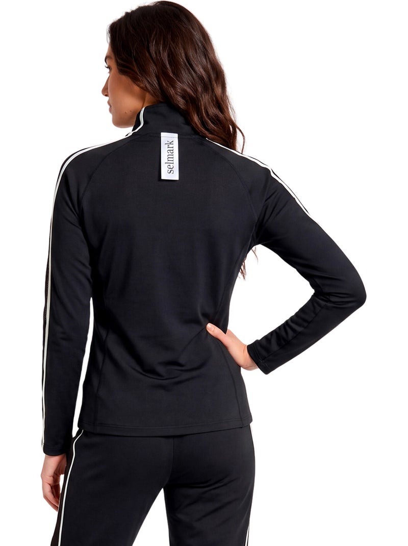 Veste de sport zippée st8 Noir - Kiabi