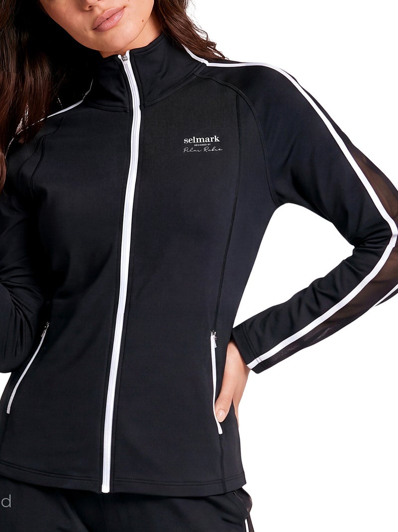 Veste de sport zippée st8 Noir - Kiabi