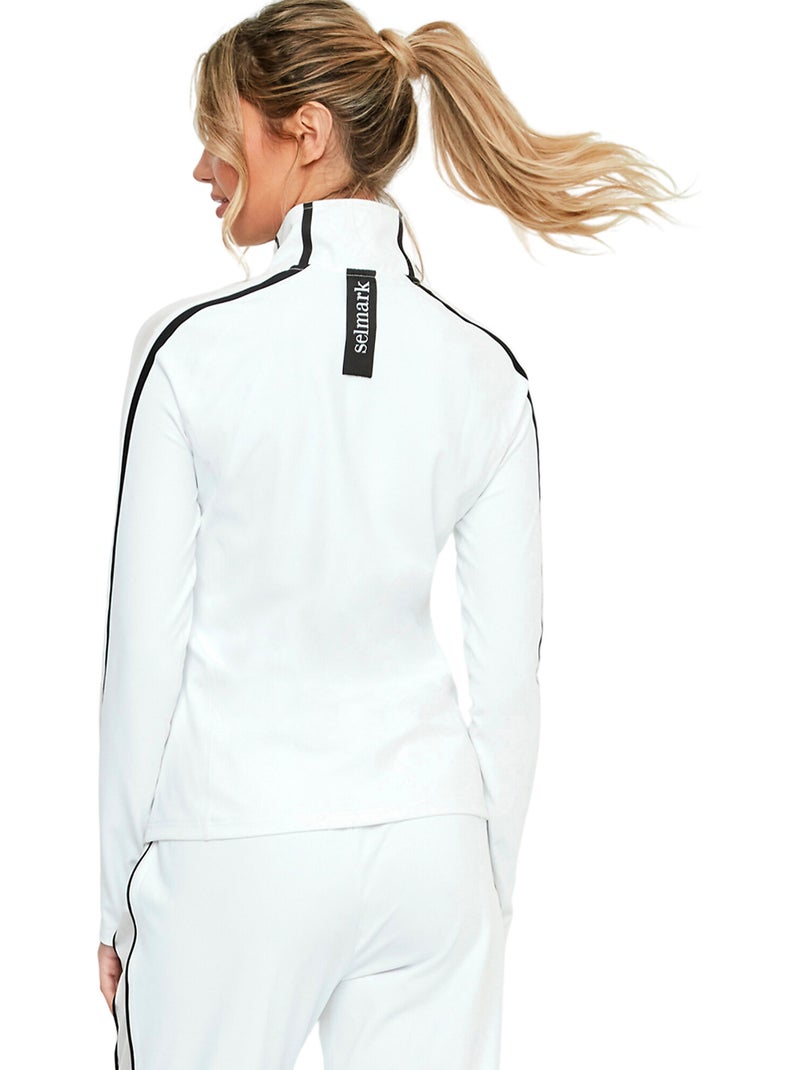Veste de sport zippée tech st8 Blanc - Kiabi