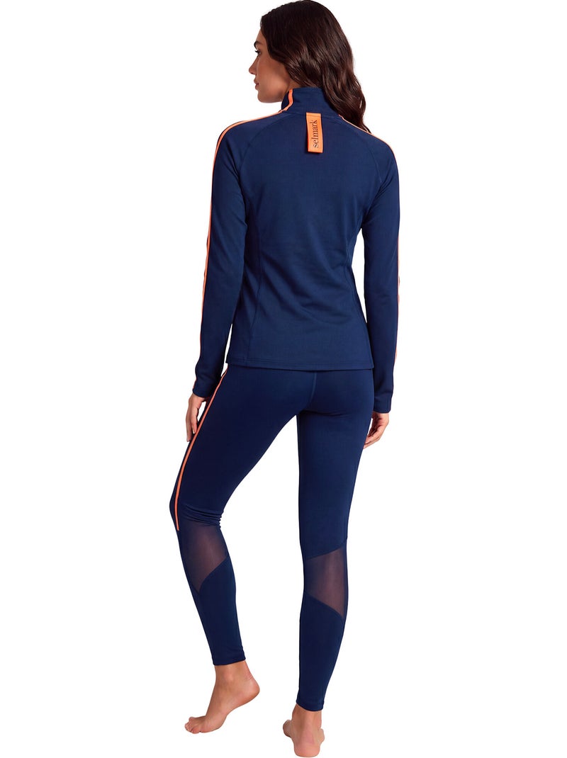 Veste de sport zippée tech st8 Bleu marine - Kiabi