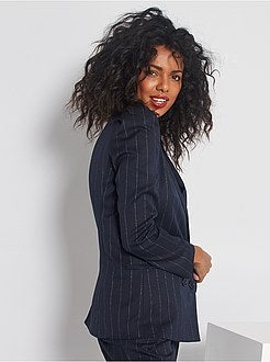Veste de tailleur à fines rayures - Kiabi