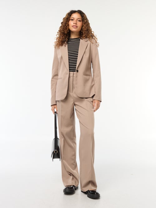 Veste de tailleur à manches longues - Kiabi