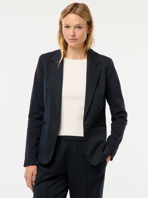 Veste de tailleur à manches longues - Kiabi