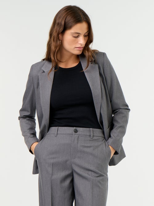 Veste de tailleur à manches longues - Kiabi Veste de tailleur à manches longues - Kiabi
