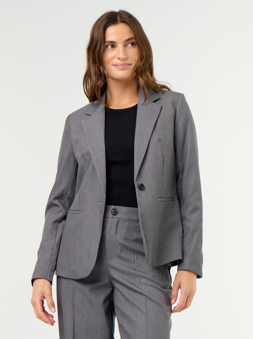 Veste de tailleur à manches longues - Kiabi Veste de tailleur à manches longues - Kiabi