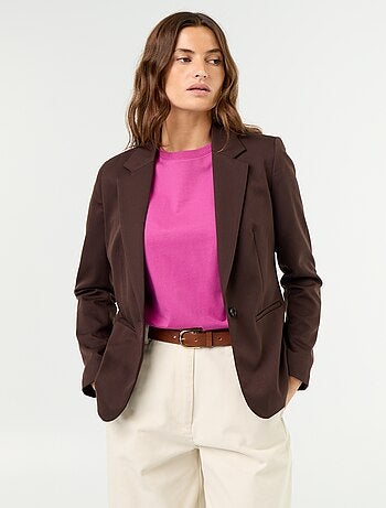Veste de tailleur à manches longues