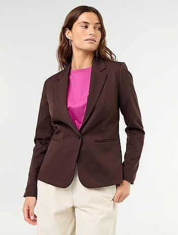 Veste de tailleur à manches longues