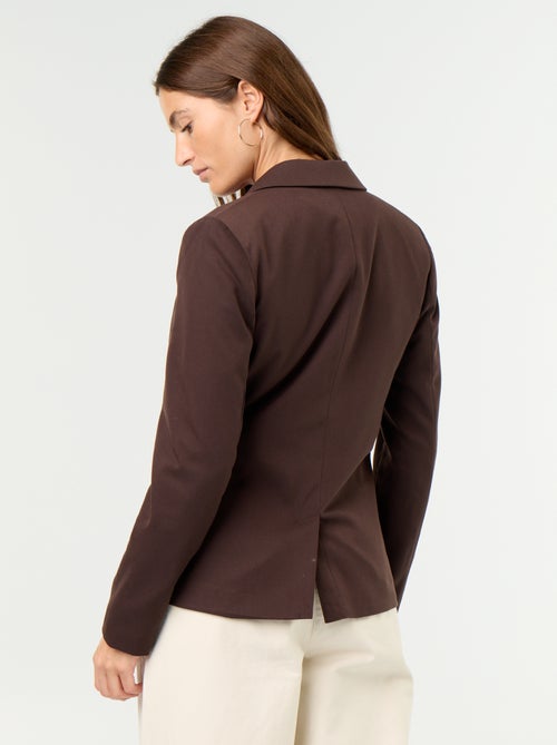 Veste de tailleur à manches longues - Kiabi Veste de tailleur à manches longues - Kiabi