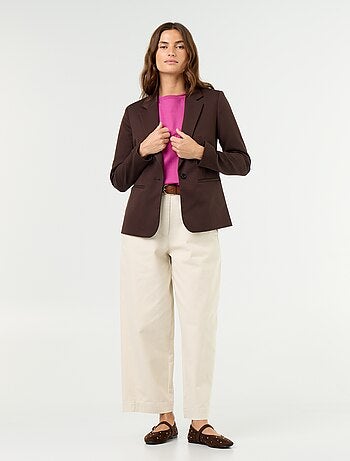 Veste de tailleur à manches longues