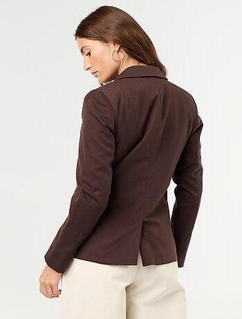 Veste de tailleur à manches longues