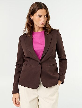 Veste de tailleur à manches longues
