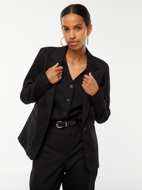 Veste de tailleur à manches longues - Kiabi