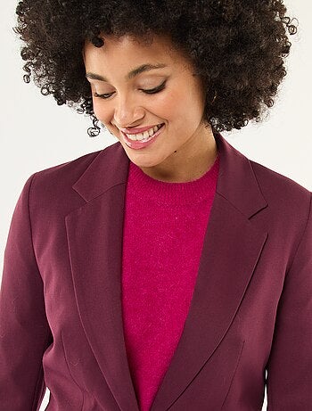 Veste de tailleur à manches longues
