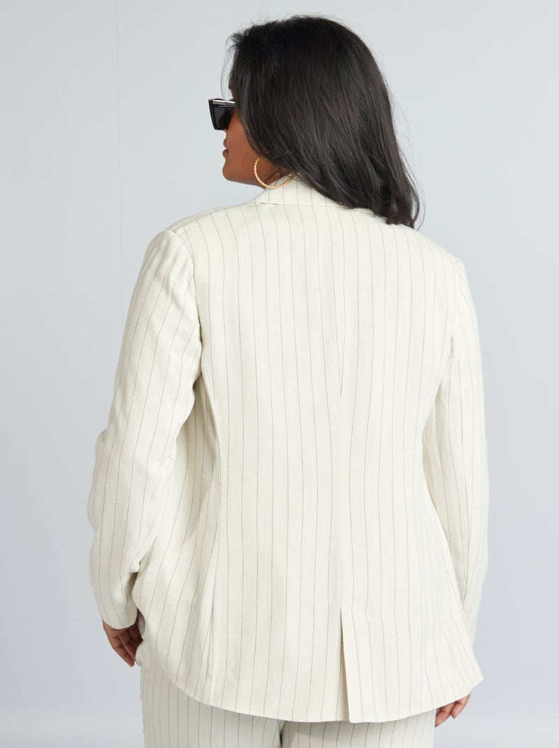 Veste de tailleur Beige - Kiabi