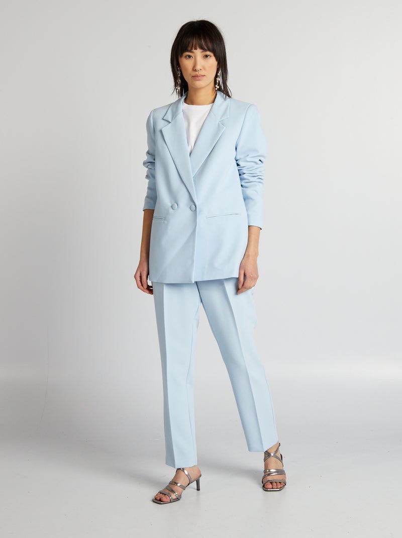 Veste de tailleur Bleu - Kiabi