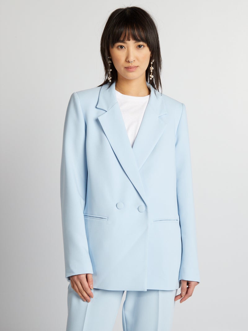 Veste de tailleur Bleu - Kiabi