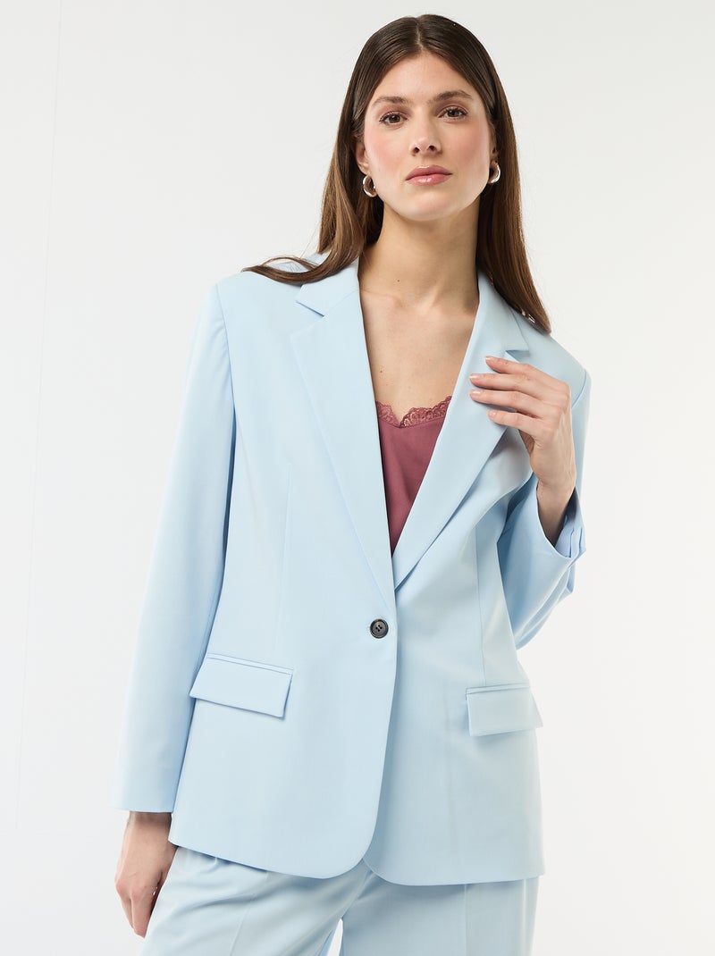 Veste de tailleur Bleu - Kiabi