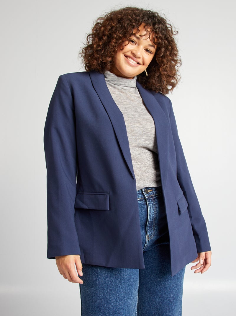 Veste de tailleur Bleu marine - Kiabi