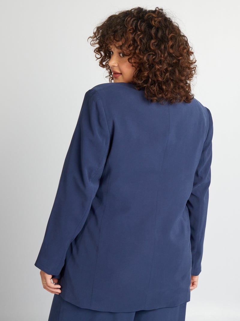 Veste Ceinturée Paul Costelloe Femme – Bleue, Taille 14, état Impeccable