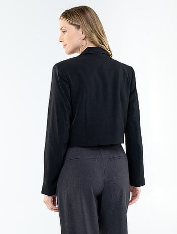 Veste de tailleur coupe courte