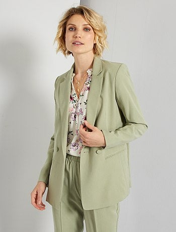 Veste de tailleur double boutonnage