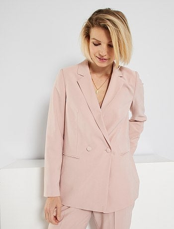 Veste de tailleur double boutonnage