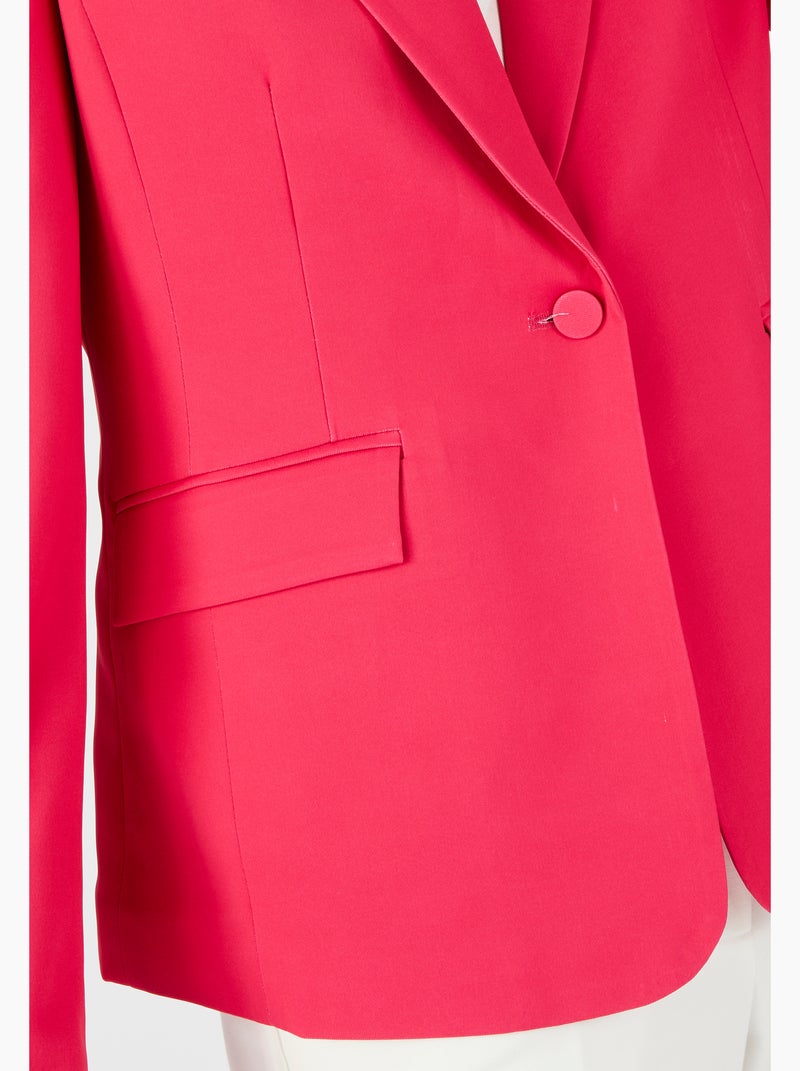 Veste de tailleur fluide - Damart Rose - Kiabi
