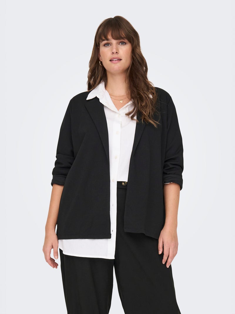 Veste de tailleur fluide 'Only Carmakoma' noir - Kiabi