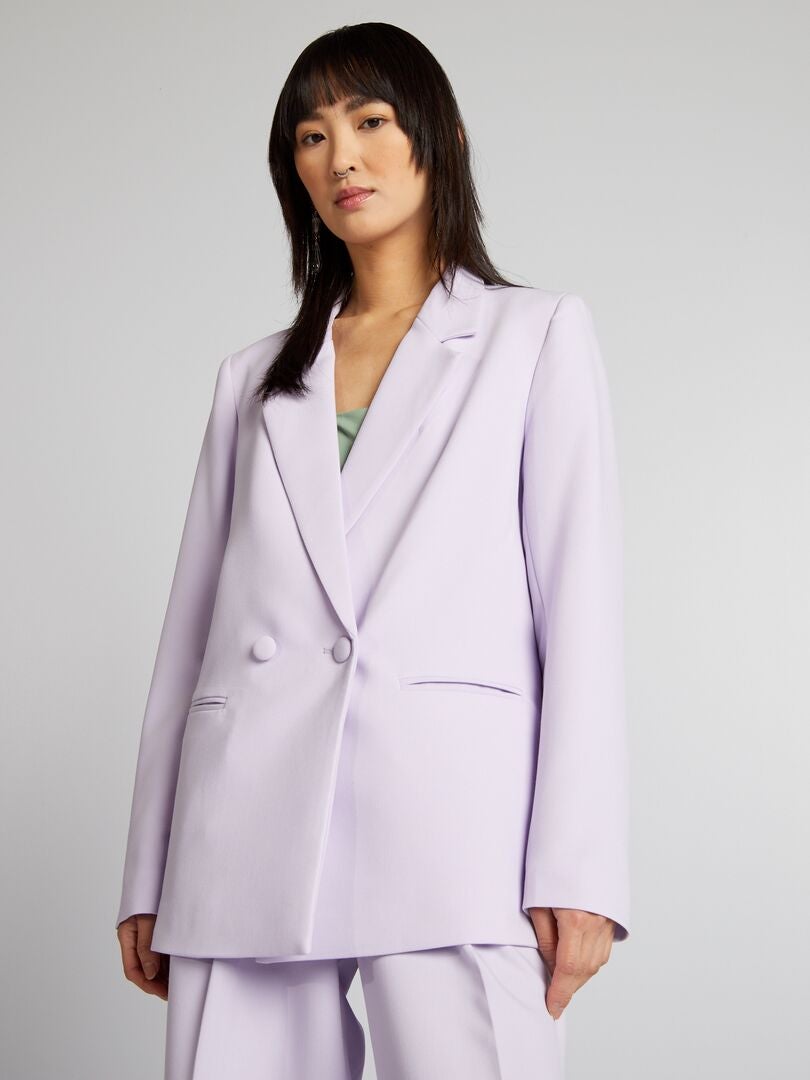 Tailleur lilas sale