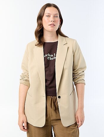 Veste de tailleur longue