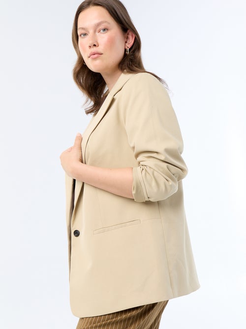 Veste de tailleur longue - Kiabi