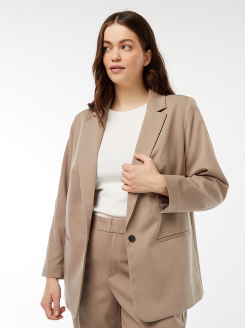 Veste de tailleur longue - Kiabi