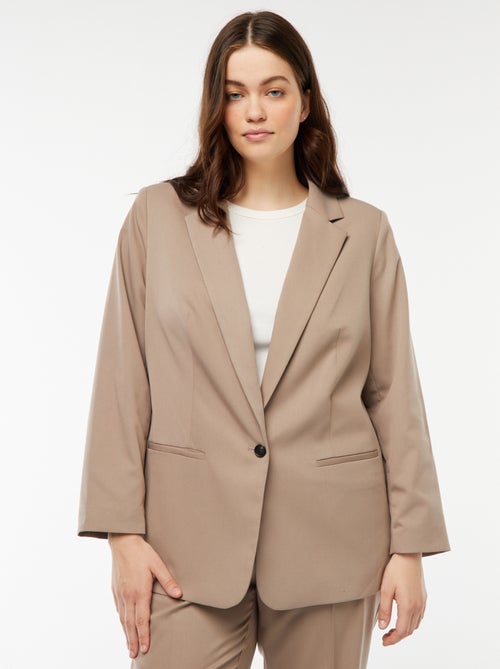 Veste de tailleur longue - Kiabi