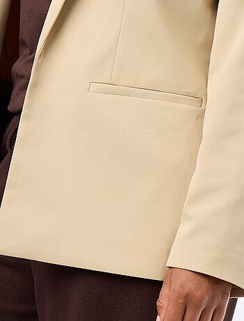 Veste de tailleur longue