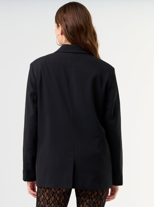 Veste de tailleur longue cintrée - Kiabi Veste de tailleur longue cintrée - Kiabi