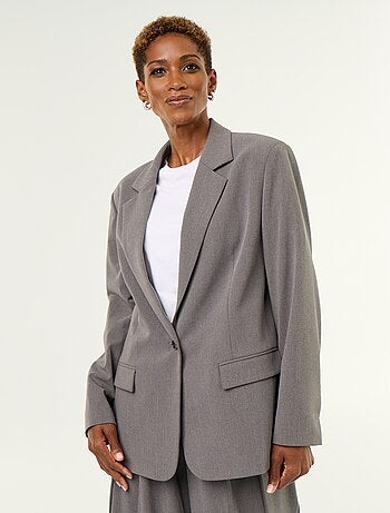 Veste de tailleur longue