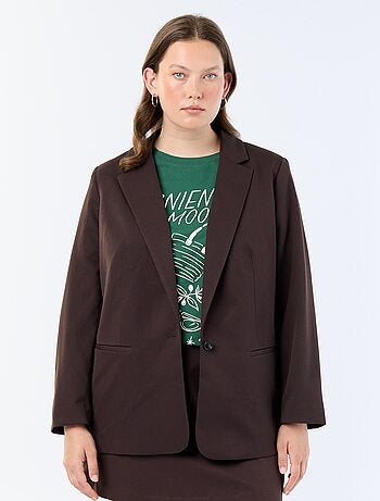 Veste de tailleur longue