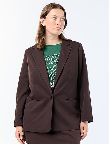 Veste de tailleur longue